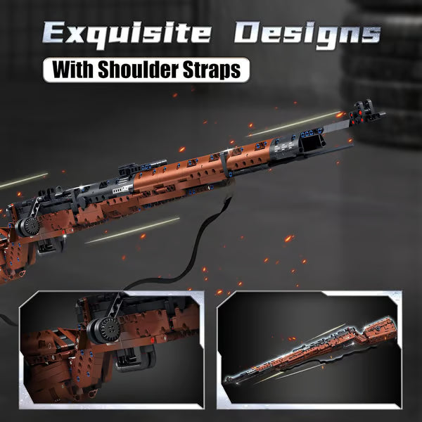 98K Model Gun Building Blocks Set for Adults