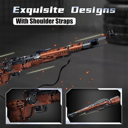 98K Model Gun Building Blocks Set for Adults