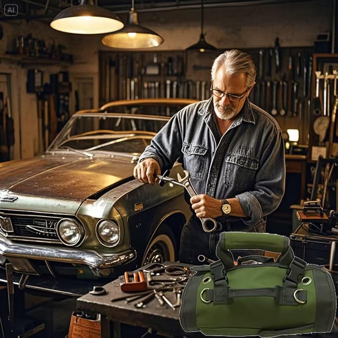 Rugged Roll-Up Tool Bag