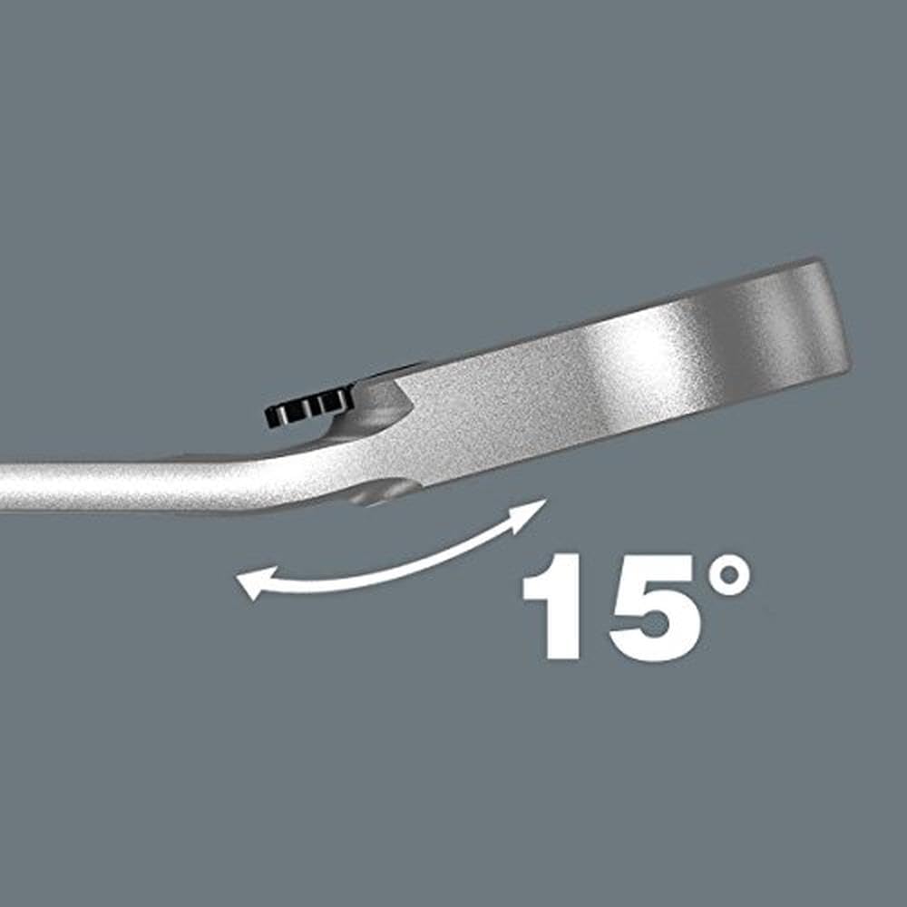 Wera 05020066001 Ratcheting Combination Wrench - "Joker" Reversible 11x165mm