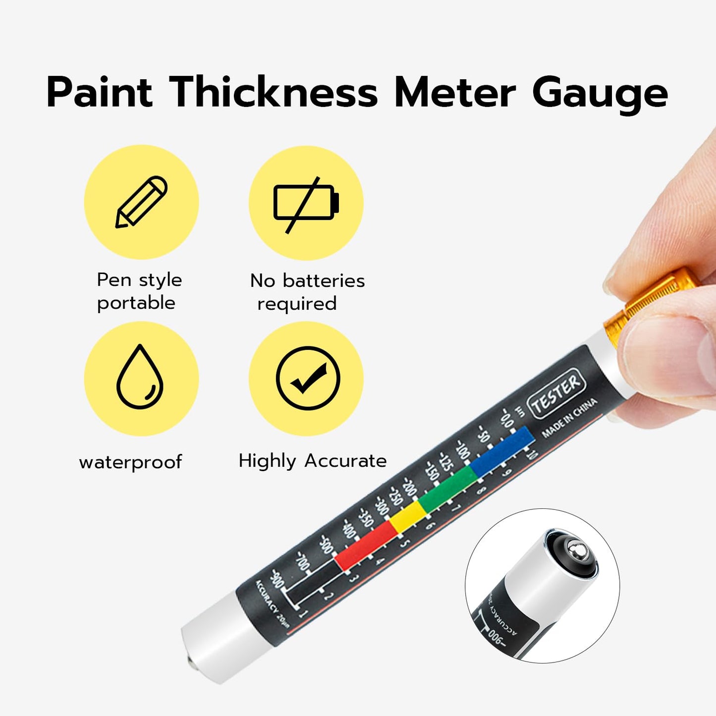 Magnetic Paint Thickness Gauge