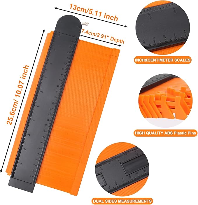 10-inch Contour Gauge