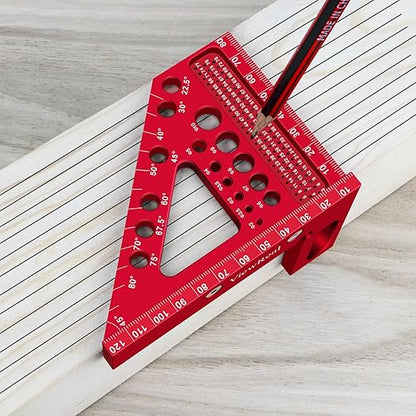 Precision Multi-Angle Marking Ruler