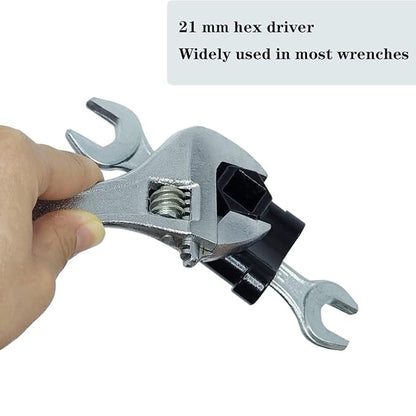 Dual-Action 1⁄2′′/21 mm Wrench Extender