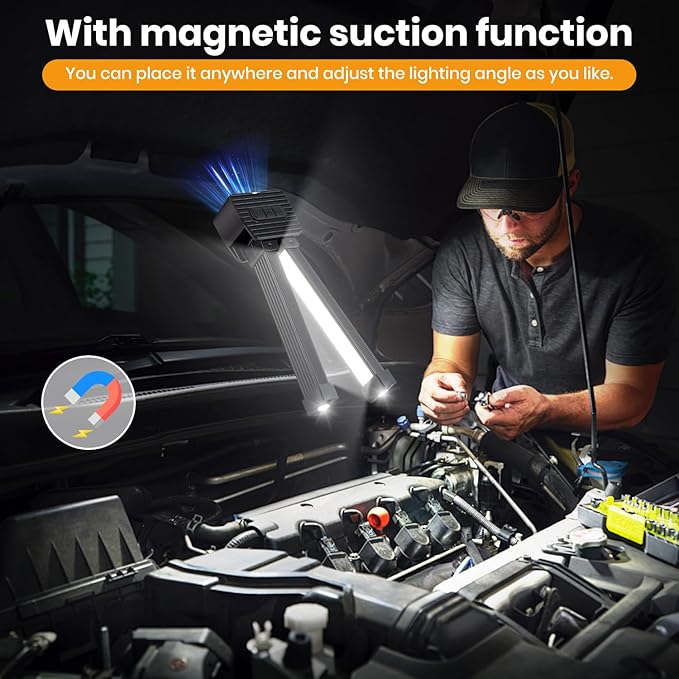 4-Mode USB Rechargeable Adjustable Lamp