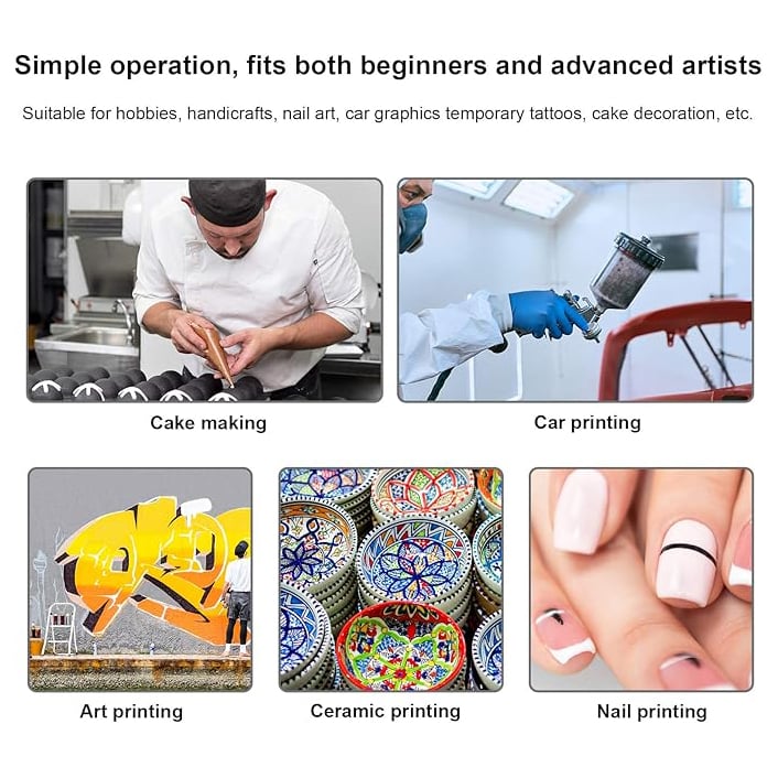 Acrylic Paint Artist Pneumatic Spray Tool