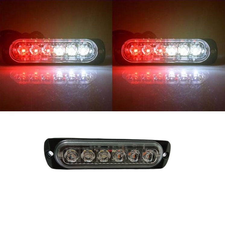 🚘 Dual-Color Emergency Strobe Light