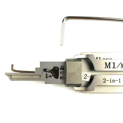 M1/MS2 2 in 1 Lock Pick and Decord Tool