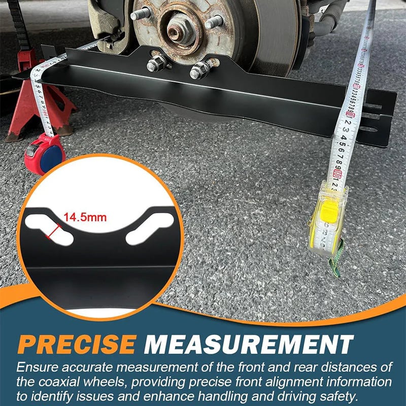 Anti-Slip Wheel Alignment Plate 🚗📏