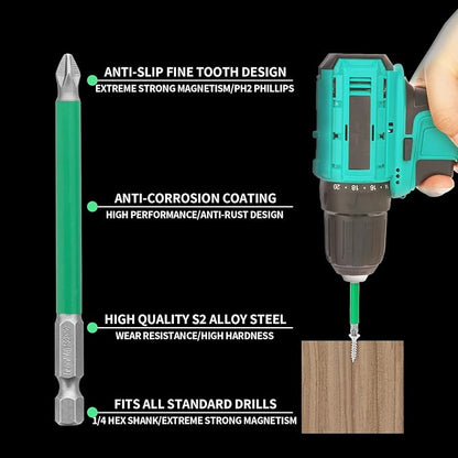 Strong Magnetic Durability Screwdriver Drill Bit Set