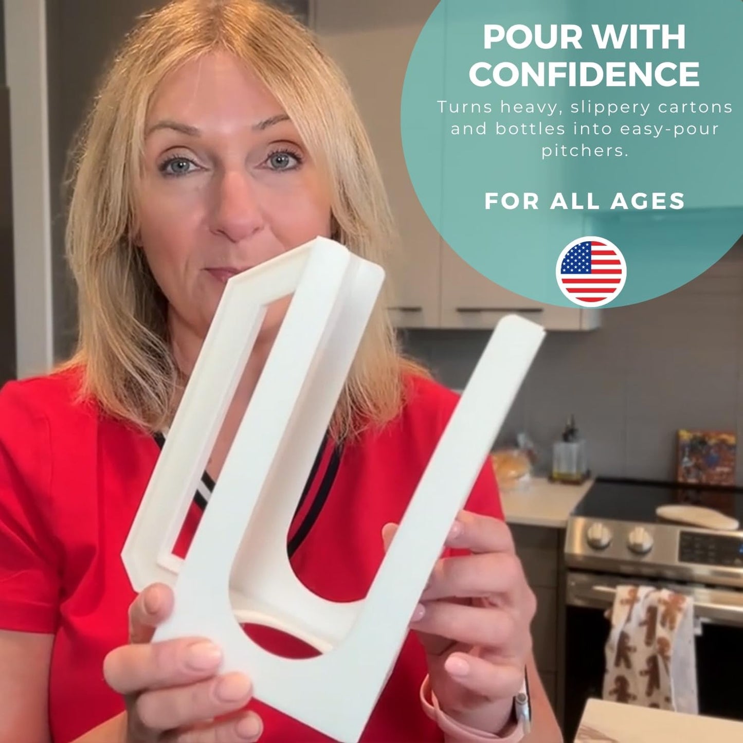 Half-Gallon Carton Handle & Pourer