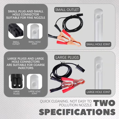 4Pcs Fuel Injector Cleaner Kit🛠️ 🚗For Car Fuel Injector Tester Fuel Pump Pressure Test