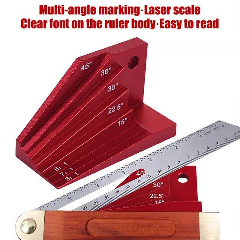 Angle Measuring Block Gauge with 30°-45°Adjustable