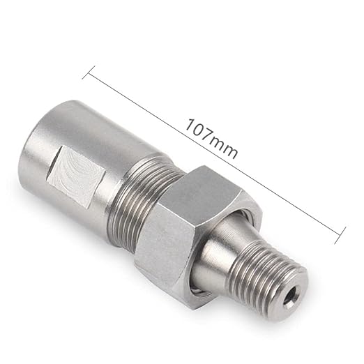 M22 Chrome Steel Arbor Adapter for Rotary Hammers