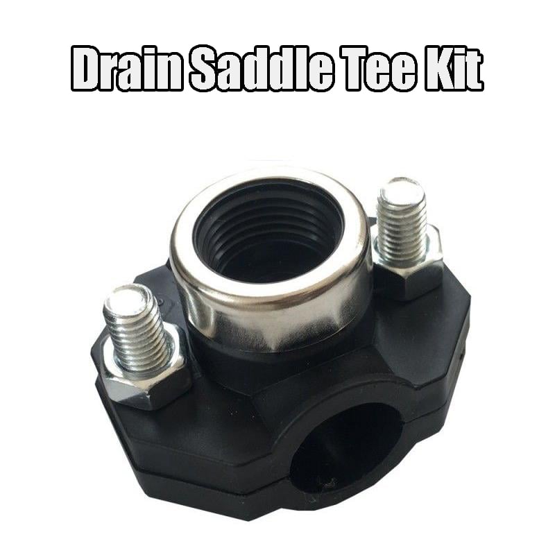 4 Pcs Drain Saddle Tee