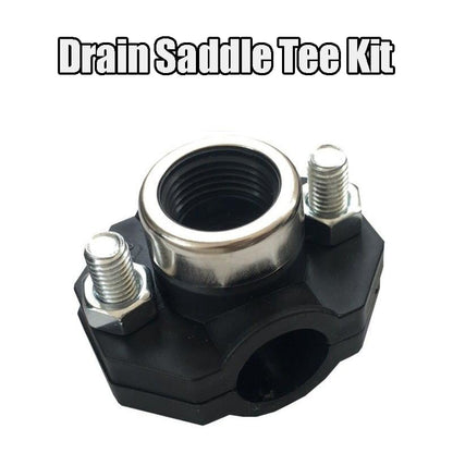 4 Pcs Drain Saddle Tee