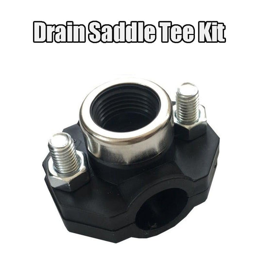 4 Pcs Drain Saddle Tee