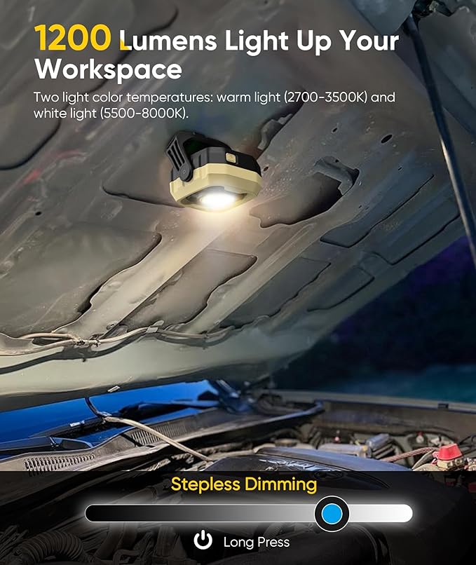 5-in-1 Rechargeable LED Work Light