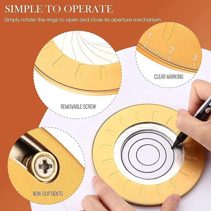 Adjustable Circle Drawing Tool