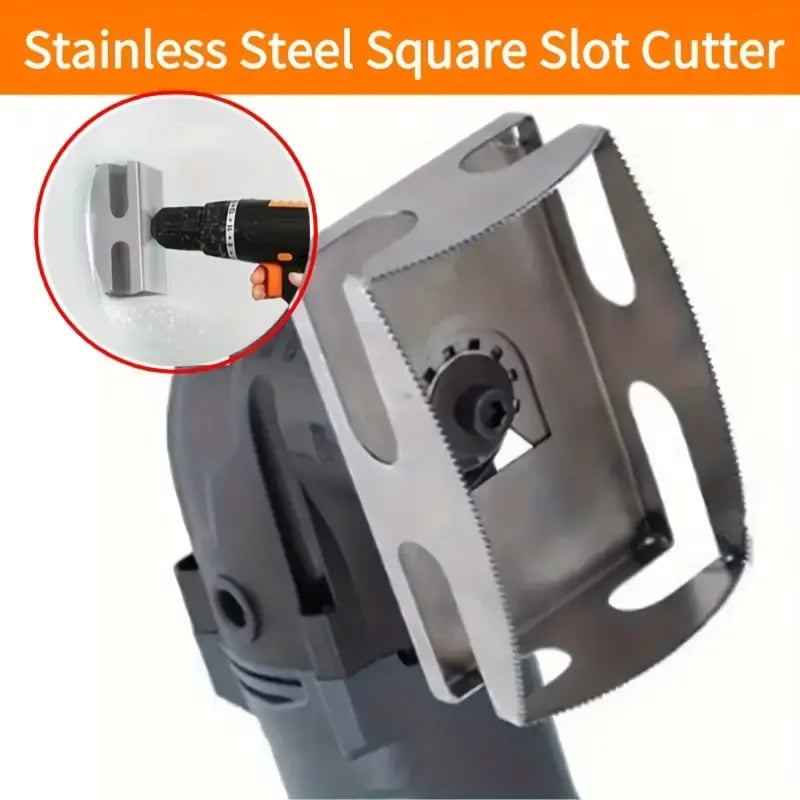 Stainless Steel Square Slot Cutter