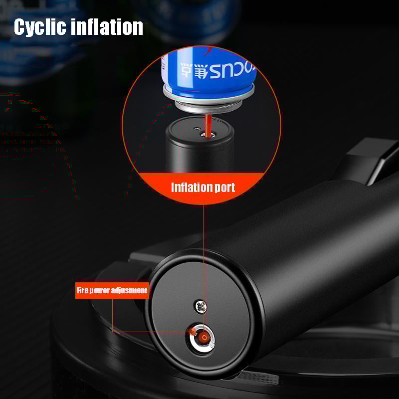 Portable Adjustable Refillable Butane Jet Lighter