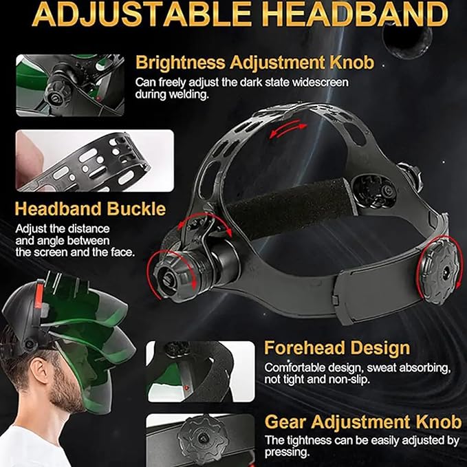 Auto-Darkening Welding Helmet