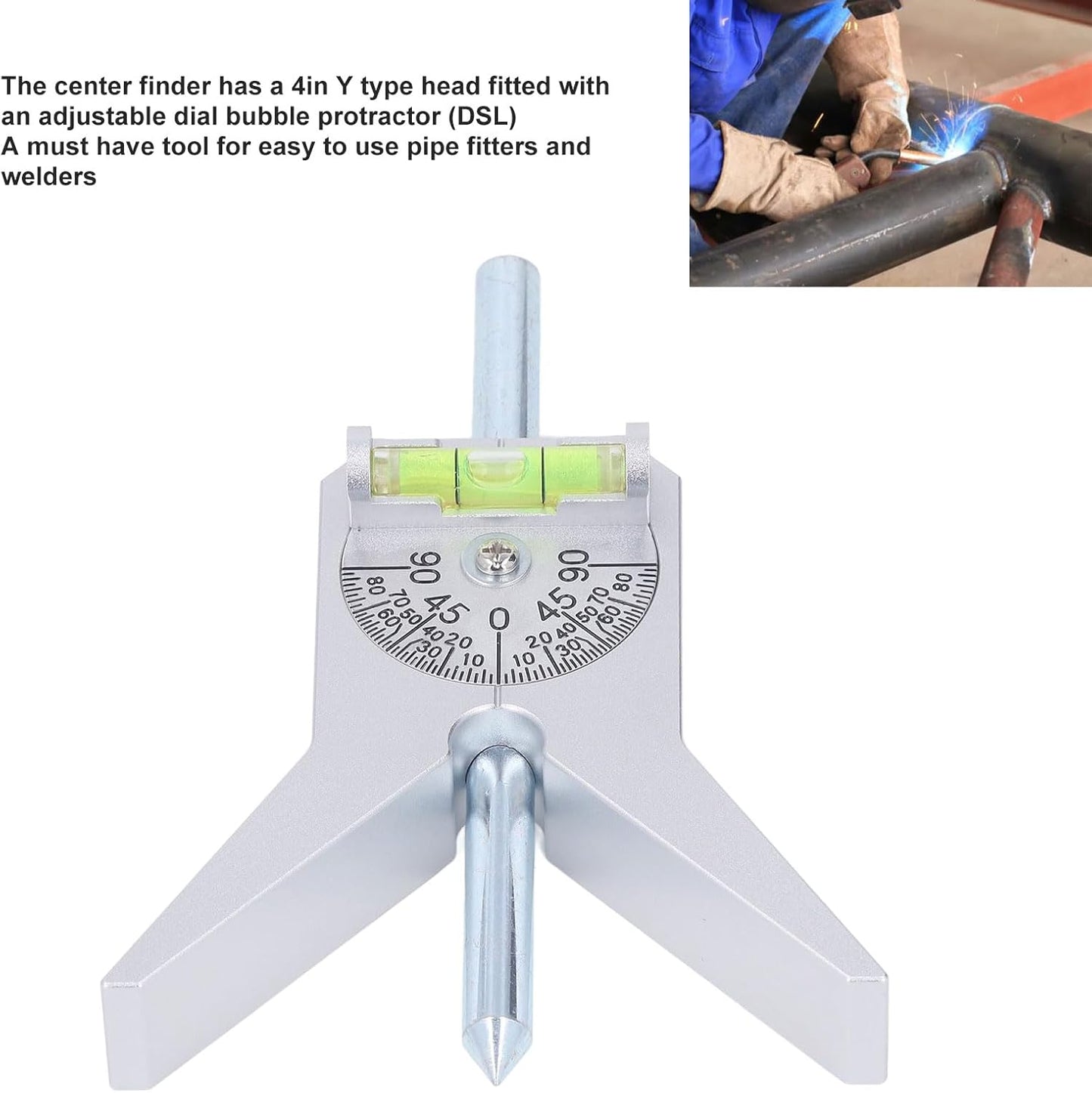Y‐Type Pipe Center Finder Tool