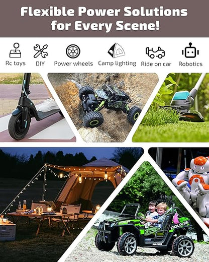 M18 Battery Adapter for DIY Power Wheels