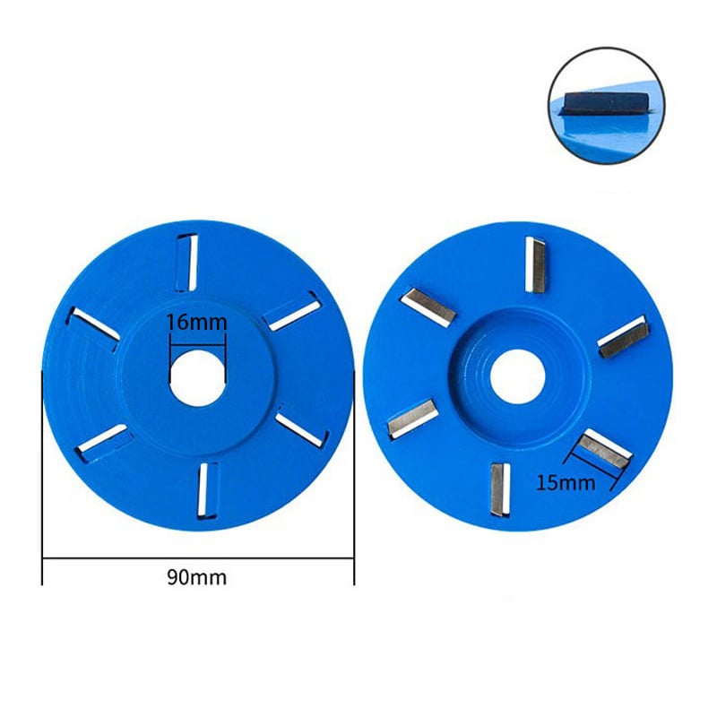 6 Teeth Wood Carving Disc
