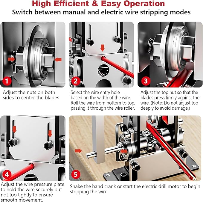 Manual Wire Stripping Machine