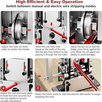 Manual Wire Stripping Machine