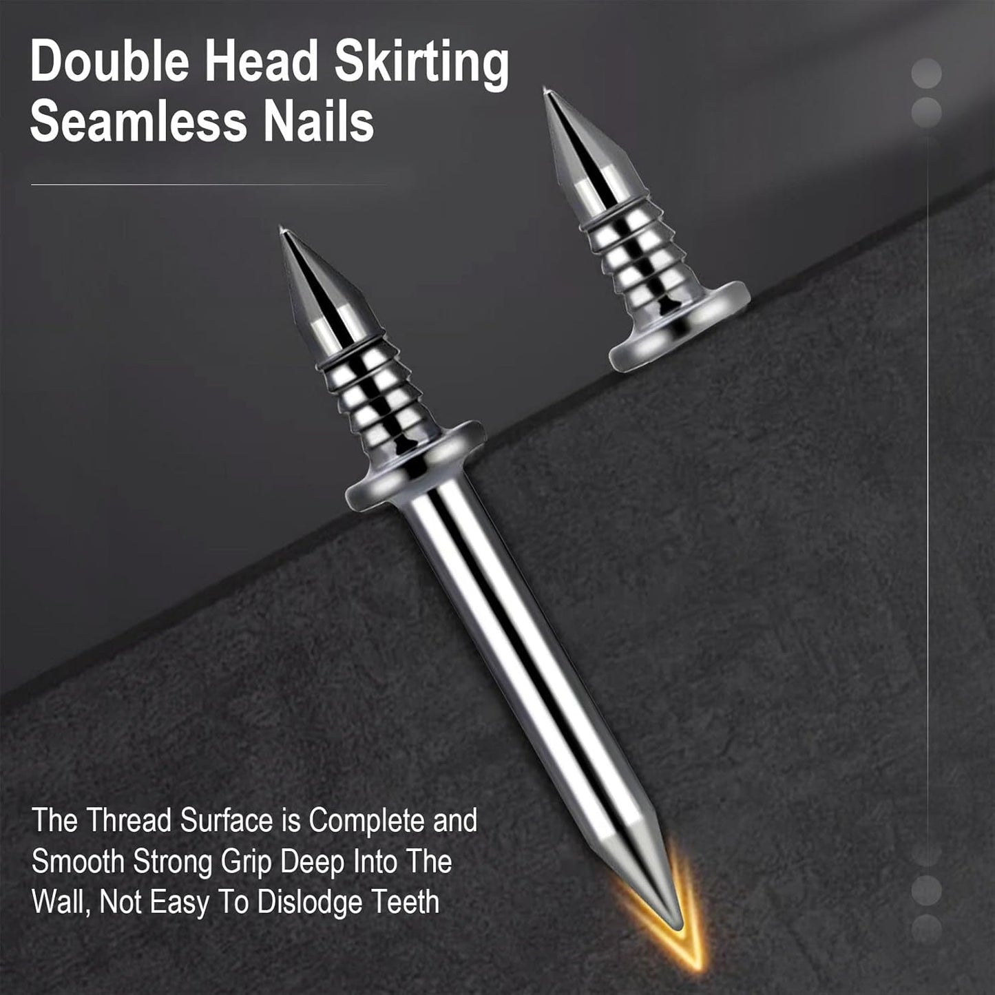 Double-Head Skirting Nails