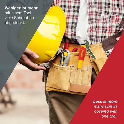 6-in-1 Electrician’s Screwdriver with Integrated SlimBits