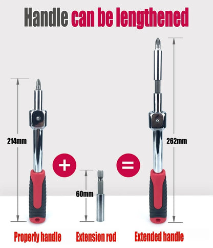 20PCS CHANGEABLE FLEX RATCHET WRENCH SET