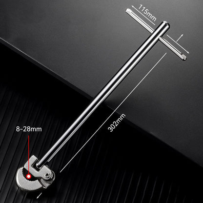 15" Spring-Jaw Basin Wrench