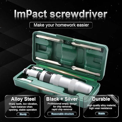 Hand Impact Screwdriver Set
