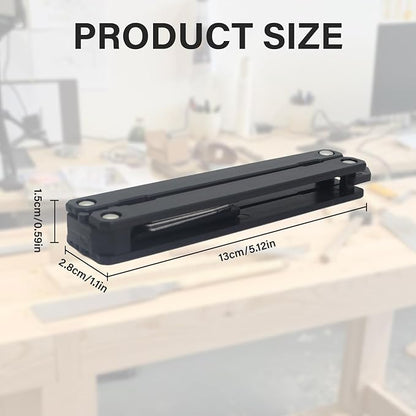 Pocket-Sized Stainless Steel Lock Pick & Fidget Kit