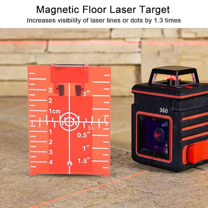 High‐Visibility Reflective Laser Target Panel(2 Pcs)
