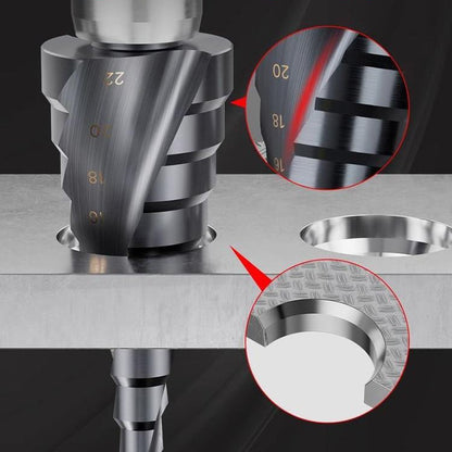 Spiral Step Drill Bit