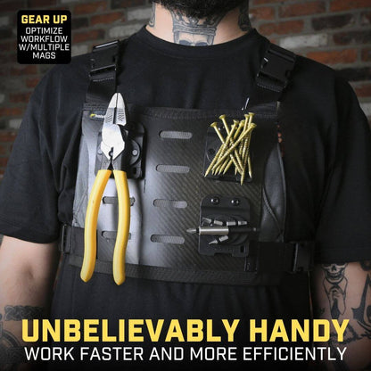 Magnetic Tool and Hardware Holder