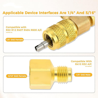 5/16′′ SAE Refrigeration Valve Core Remover & Installer Tool