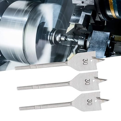 Versatile Wood Spade Drill Bit Set