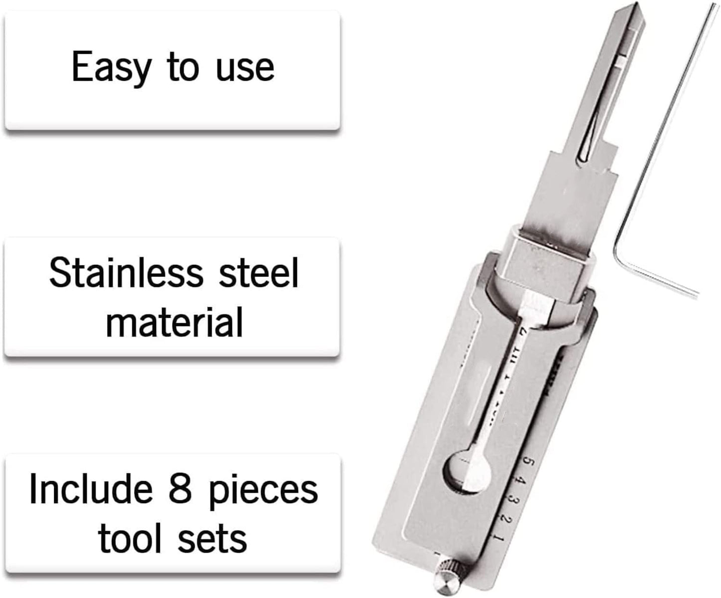 Stainless Steel Key Decoder