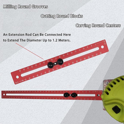 3 in 1 Router Milling Groove Bracke