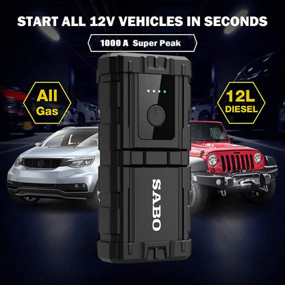 6000A A68 Car Battery Jump Starter