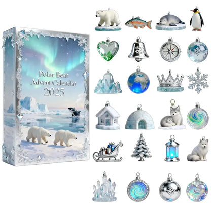 🔥Limited Edition, Only 100 Sets Left! - 🐻‍❄️Polar Bear Advent Calendar 2025