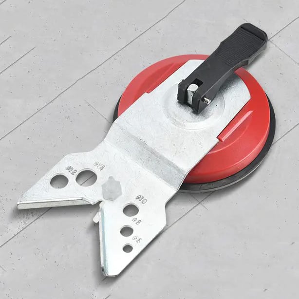 Adjustable Suction Drill Guide for Precise Diamond Bit Drilling