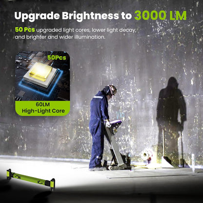 3000LM Magnetic COB Work Light