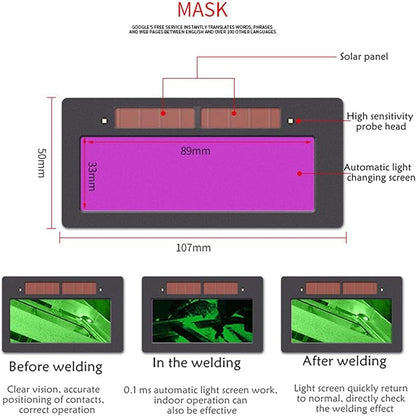 Auto-Darkening Welding Helmet