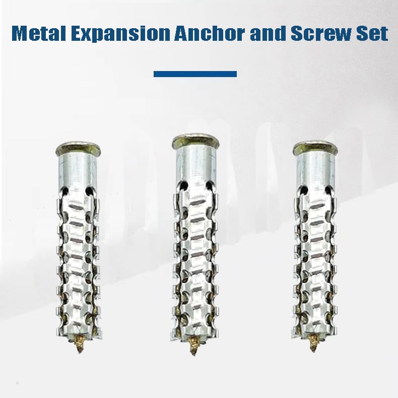 Metal Expansion Anchor and Screw Set